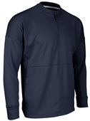 Champro Lineup Fleece Men's 1/4 Zip Crew FLC4 NAVY Pocket