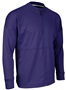 Champro Lineup Fleece Men's 1/4 Zip Crew FLC4 PURPLE Pocket