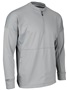 Champro Lineup Fleece Men's 1/4 Zip Crew FLC4 SILVER Pocket