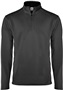 Youth 1/4 Zip Sports Jacket (Black,Graphite,Navy,Red,Royal,SIlver,White) BK/GR - BLACK/GRAPHITE Pocket