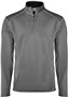 Youth 1/4 Zip Sports Jacket (Black,Graphite,Navy,Red,Royal,SIlver,White) GR/SI - GRAPHITE/SILVER Pocket