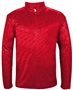 Adult Line Embossed 1/4 Zip Jacket (Black,Graphite,Navy,Red,Royal) RDLE - RED LINE EMBOSSED Pocket