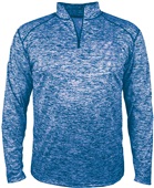 Adult 1/4 Zip Pullover Long Sleeve Shirt RYBL - ROYAL BLEND Pocket
