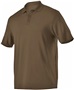Adult Polo Shirt (Orange,Brown,Sky,Columbia,Cardinal,Gold,Kelly,Maroon,White) BR - BROWN Pocket