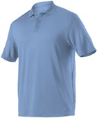 Adult Polo Shirt (Orange,Brown,Sky,Columbia,Cardinal,Gold,Kelly,Maroon,White) COLUMBIA BLUE Pocket