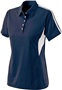  Snag Resistant Womens Polo Shirt (Black,Cardinal,Forest,Graphite,Kelly,Navy,Orange,Purple,Red.White NAVY/WHITE Pocket