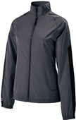 Womens Full Zip, Lightweight, Bottom Drawcord Jacket CARBON/BLACK Pocket