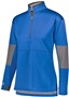 Womens Half Zip Pullover (Black,Forest,Graphite,Maroon,Navy,Royal,Red,White) ROYAL/CARBON Pocket