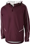 Adult Youth Front Pockets, Pullover Hoodie Jacket (Black,Carbon,Maroon,Navy,Royal,Red) MAROON/WHITE Pocket