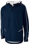 Adult Youth Front Pockets, Pullover Hoodie Jacket (Black,Carbon,Maroon,Navy,Royal,Red) NAVY/WHITE Pocket