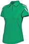 Womens 2-Snap Tagless Polo (Black,Carbon,Forest,Kelly,Gold,Maroon,Navy,Orange,Royal,Red,White) KELLY Pocket