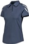 Womens 2-Snap Tagless Polo (Black,Carbon,Forest,Kelly,Gold,Maroon,Navy,Orange,Royal,Red,White) NAVY Pocket