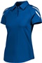 Womens 2-Snap Tagless Polo (Black,Carbon,Forest,Kelly,Gold,Maroon,Navy,Orange,Royal,Red,White) ROYAL Pocket