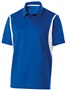 Adult Polo Shirt (Black,Carbon,Forest,Kelly,Maroon,Navy,Orange,Purple,Royal,Red,White) ROYAL/ WHITE Pocket