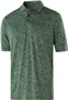  Adult Heather Polo Shirt (Forest,Graphite,Royal,Orange) FOREST HEATHER Pocket