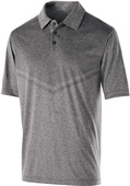 Adult Dry Toinal Heather Polo Shirt GRAPHITE HEATHER Pocket