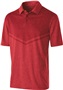 Adult Dry Toinal Heather Polo Shirt SCARLET HEATHER Pocket