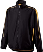  Adult Youth Pocketed Full Zip Hooded Jacket (Black,Forest,Maroon,Navy,Royal) BLACK/LIGHT GOLD Pocket