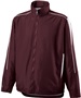  Adult Youth Pocketed Full Zip Hooded Jacket (Black,Forest,Maroon,Navy,Royal) MAROON/WHITE Pocket