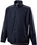  Adult Youth Pocketed Full Zip Hooded Jacket (Black,Forest,Maroon,Navy,Royal) NAVY/WHITE Pocket