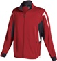 Adult Youth Ziped Pockets,Full-Zip Jacket (Black,Forest,Maroon,Navy,Royal,Red) SCARLET/BLACK/WHITE Pocket