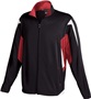 Adult Youth Ziped Pockets,Full-Zip Jacket (Black,Forest,Maroon,Navy,Royal,Red) BLACK/SCARLET/WHITE Pocket