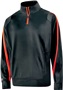 Adult Youth Pullover 2-Color Jacket (Black,Brown,Forest,Graphite,Maroon,Navy,Royal,Red) BLACK/ORANGE Pocket
