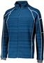 Adult Full Front Zip Jacket (Black,Carbon,Navy,Royal,Scarlet,White) NAVY Pocket