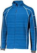 Adult Full Front Zip Jacket (Black,Carbon,Navy,Royal,Scarlet,White) ROYAL Pocket