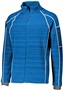 Adult Full Front Zip Jacket (Black,Carbon,Navy,Royal,Scarlet,White) ROYAL Pocket