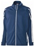 Holloway Adult Youth Heather Jacket (Black,Maroon,Navy,Royal,Scarlet) NAVY HEATHER/WHITE/WHITE Pocket