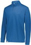 Adult 3-Button Heather Pullover (Athletic,Black,Forest,Maroon,Navy,Royal,Red,Storm,Birch) ROYAL HEATHER Pocket