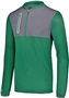 Adult/ Youth Hybrid 1/4 Zip Pullover (BK,Carbon,Forest,Kelly,Maroon,Navy,Orange,Purple,Royal,Red,WT) FOREST/CARBON Pocket