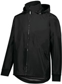 Youth 2-Tone, Inside & Outside Pockets, Concealed Hood Jacket BLACK Pocket
