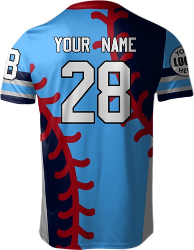 Custom Sublimated V-Neck Jersey - Unisex 