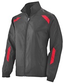 Augusta Sportswear Ladies' Avail Jacket 3502 BLACK/RED Pocket