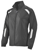 Augusta Sportswear Ladies' Avail Jacket 3502 BLACK/WHITE Pocket
