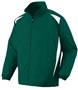 Augusta Sportswear Adult Premier Jacket 3700 DARK GREEN/WHITE Pocket