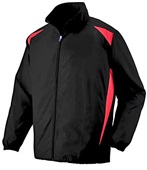 Augusta Sportswear Adult Premier Jacket 3700 BLACK/RED Pocket
