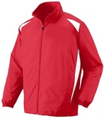 Augusta Sportswear Adult Premier Jacket 3700 RED/WHITE Pocket