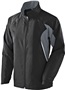 Augusta Sportswear Ladies Fury Lined Zip Jacket 3732 BLACK/GRAPHITE/WHITE Pocket