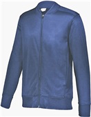  Adult Full Zip, Side Seam Pockets Warm-Up Jacket NAVY Pocket