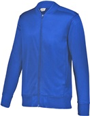  Adult Full Zip, Side Seam Pockets Warm-Up Jacket ROYAL Pocket