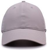 The Game Comfort Fit Adjustable Nylon/Spandex Cap GB500 GREY Front