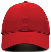 The Game Comfort Fit Adjustable Nylon/Spandex Cap GB500 RED Front