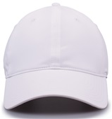 The Game Comfort Fit Adjustable Nylon/Spandex Cap GB500 WHITE Front