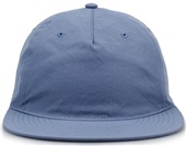 The Game Five Panel Poly Snapback Cap GB501 MARINE Front