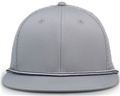 The Game Perferated Gamechanger W/Rope Snapback Cap GB519 GREY Front