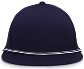 The Game Perferated Gamechanger W/Rope Snapback Cap GB519 NAVY Front