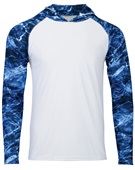 Paragon Biloxi Sublimated UPF50+ Hoodie Tee 241 MARLIN Front